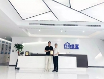 熱烈祝賀劉總簽約創(chuàng)綠家安康市區(qū)級(jí)代理！